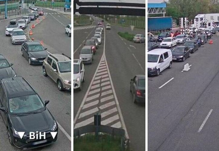 duge kolone vozila na granicnim prelazima na izlazu iz bih posebno na sjeveru zemlje