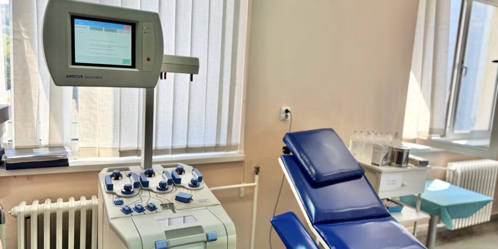 ukc tuzla ponovo je jedina zdravstvena ustanova u bih u kojoj se izviode alogenicne transplatacije maticnih celija hematopoze